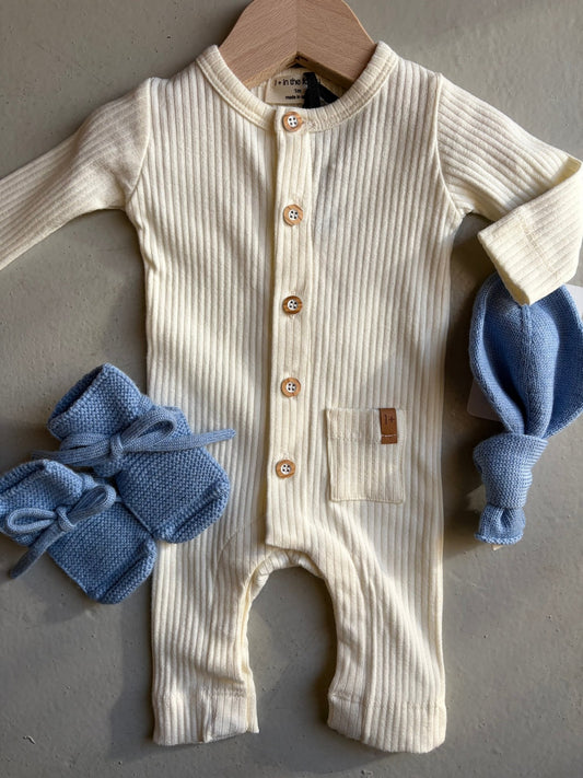 1+ In The Family | Boxpakje Caproig | Off White - 36471114