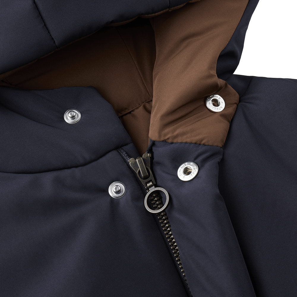 1+ In The Family | Gewatteerde Jas Oskar | Donkerblauw -