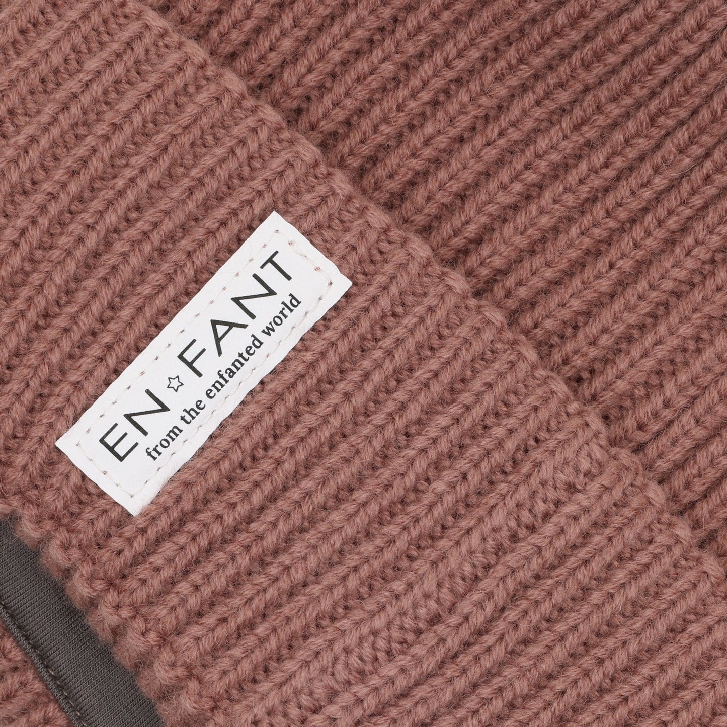 En Fant | Gebreide Muts | Burlwood - 5713438977350