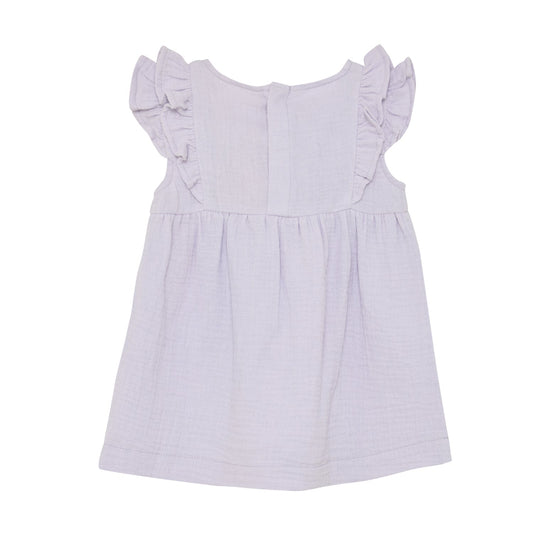 En Fant | Mousseline Jurk Baby | Purple Heather - 5713438693298