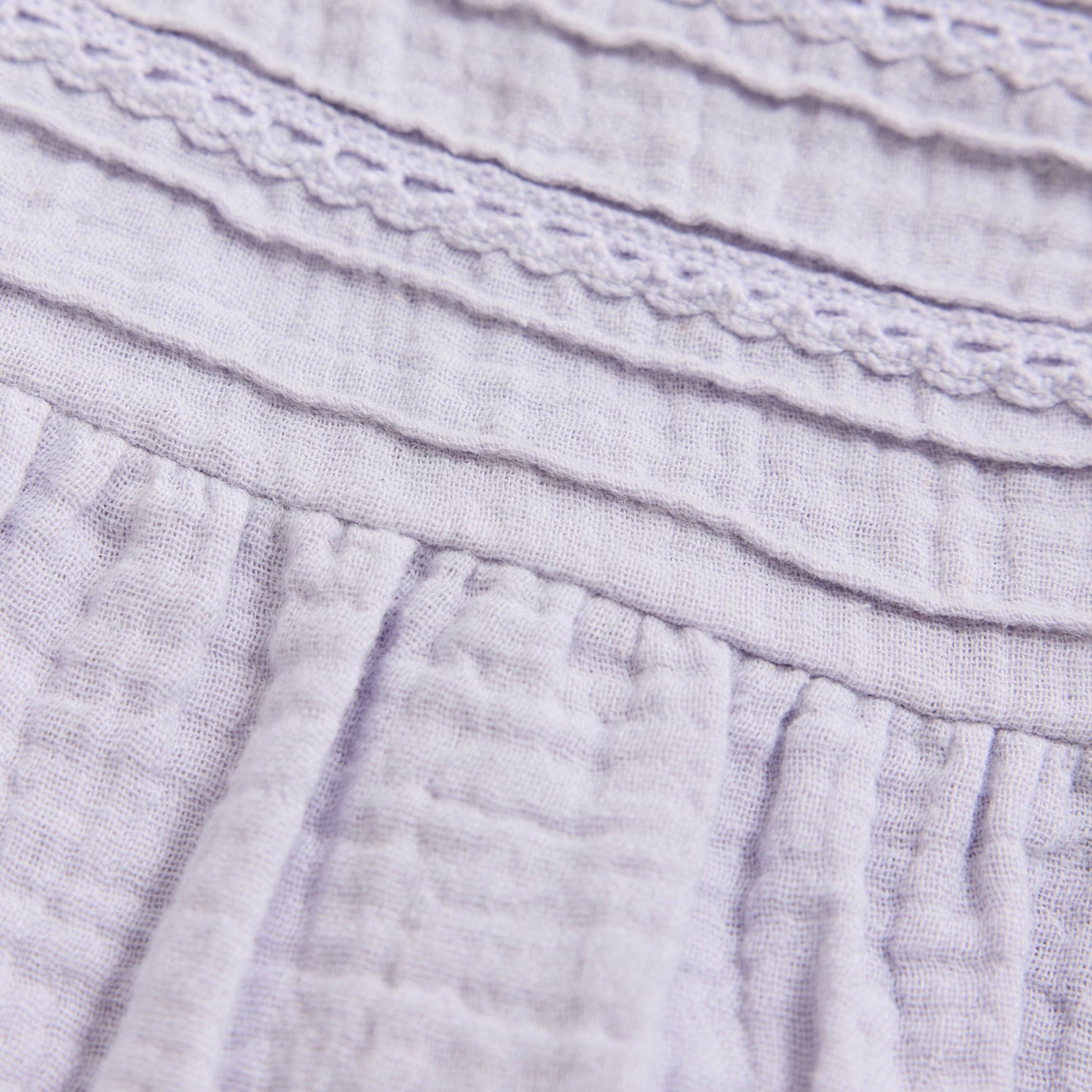 En Fant | Mousseline Jurk Baby | Purple Heather - 5713438693298