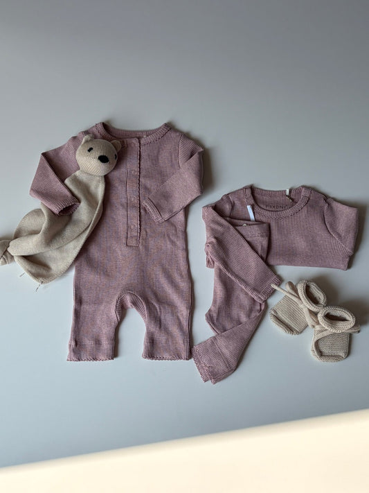 Fixoni | Boxpakje Rib Melange | Roze - 5713438965982