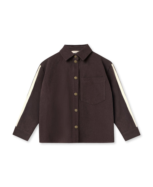 Fliink | Donny Overshirt | Coffee Bean - 5715435149051