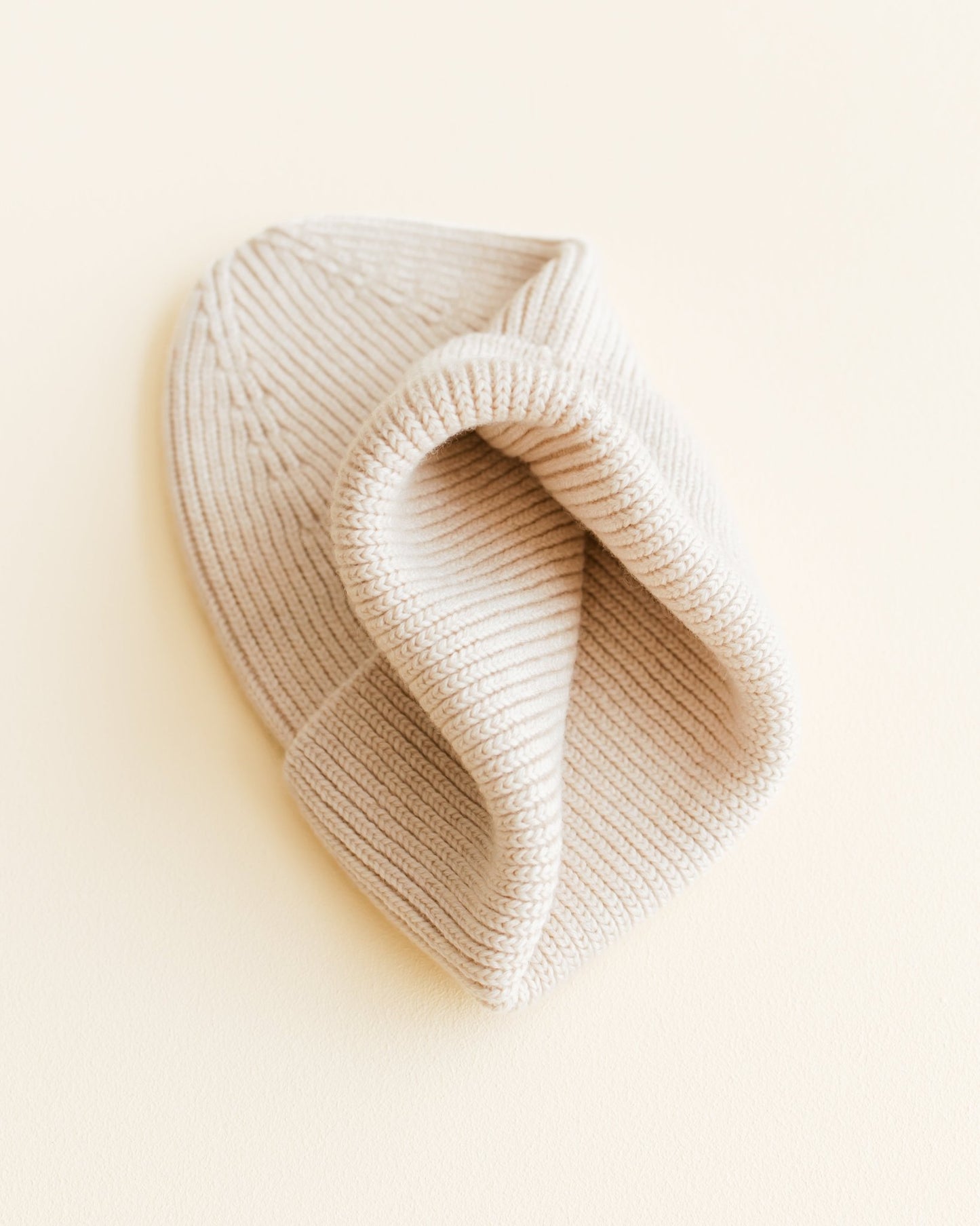 HVID | Beanie Fonzie Newborn | Cream - 5404027805443