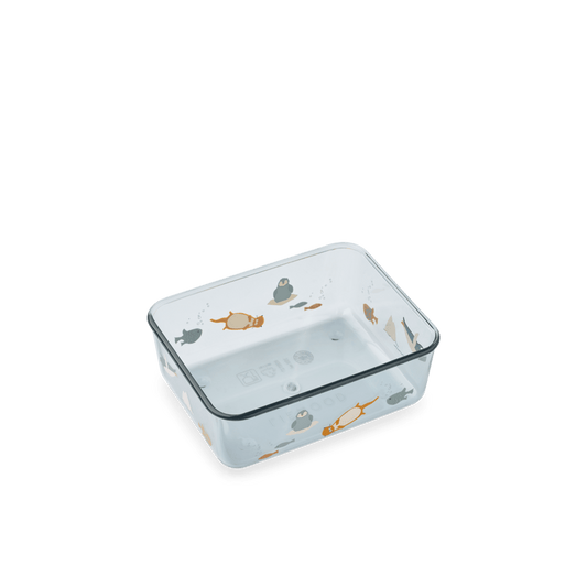 Liewood | Ako Tritan Snackbox 350 ml | Artic Sea - 5715493475055