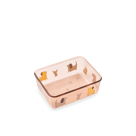Liewood | Ako Tritan Snackbox 350ml | Cats and Dogs - 5715493475062