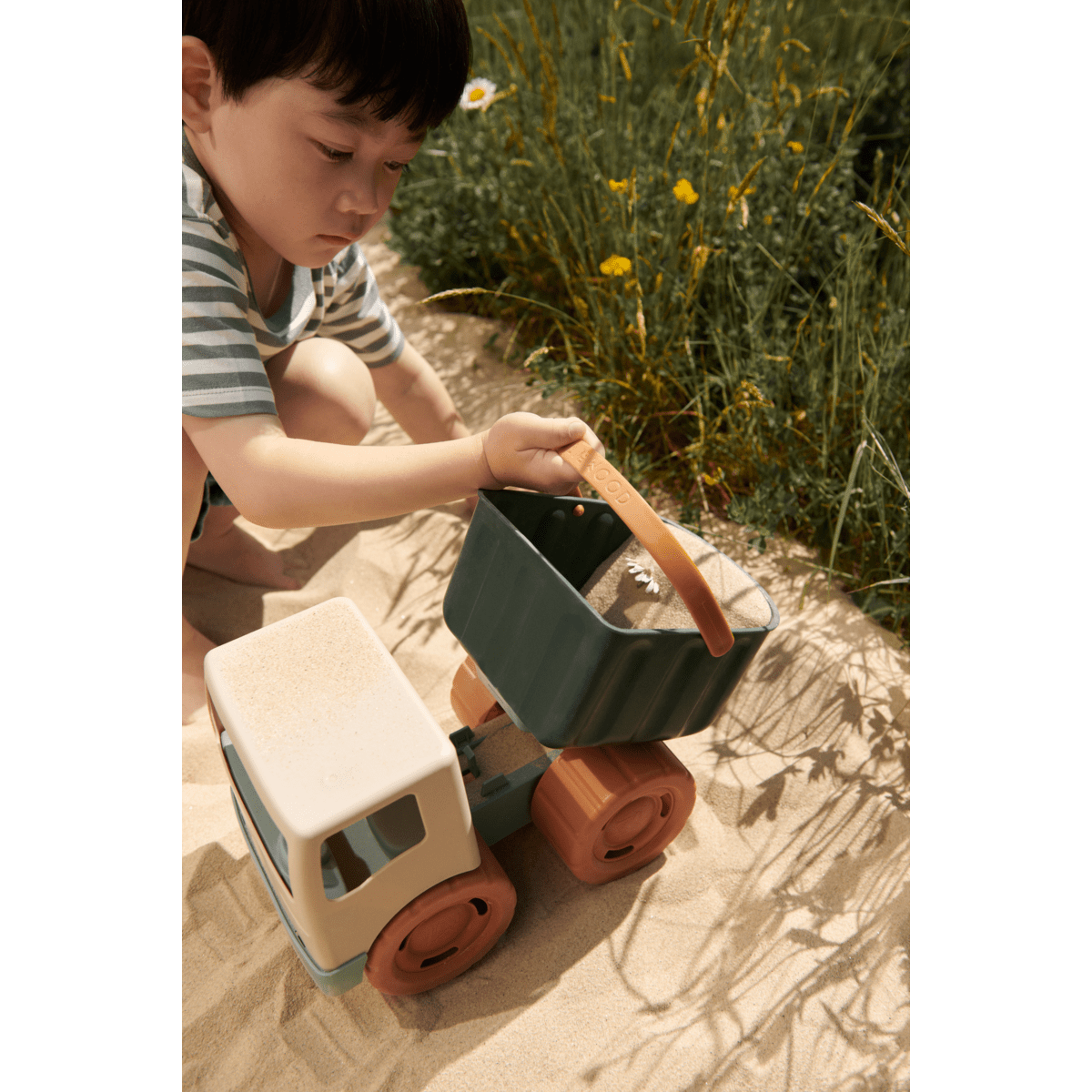 Liewood | Beck Sand Truck | Peppermint Multi Mix - 5715493438869