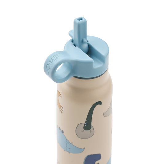 Liewood | Falk RVS Thermosfles 350 ml | Dino - 5715493576295