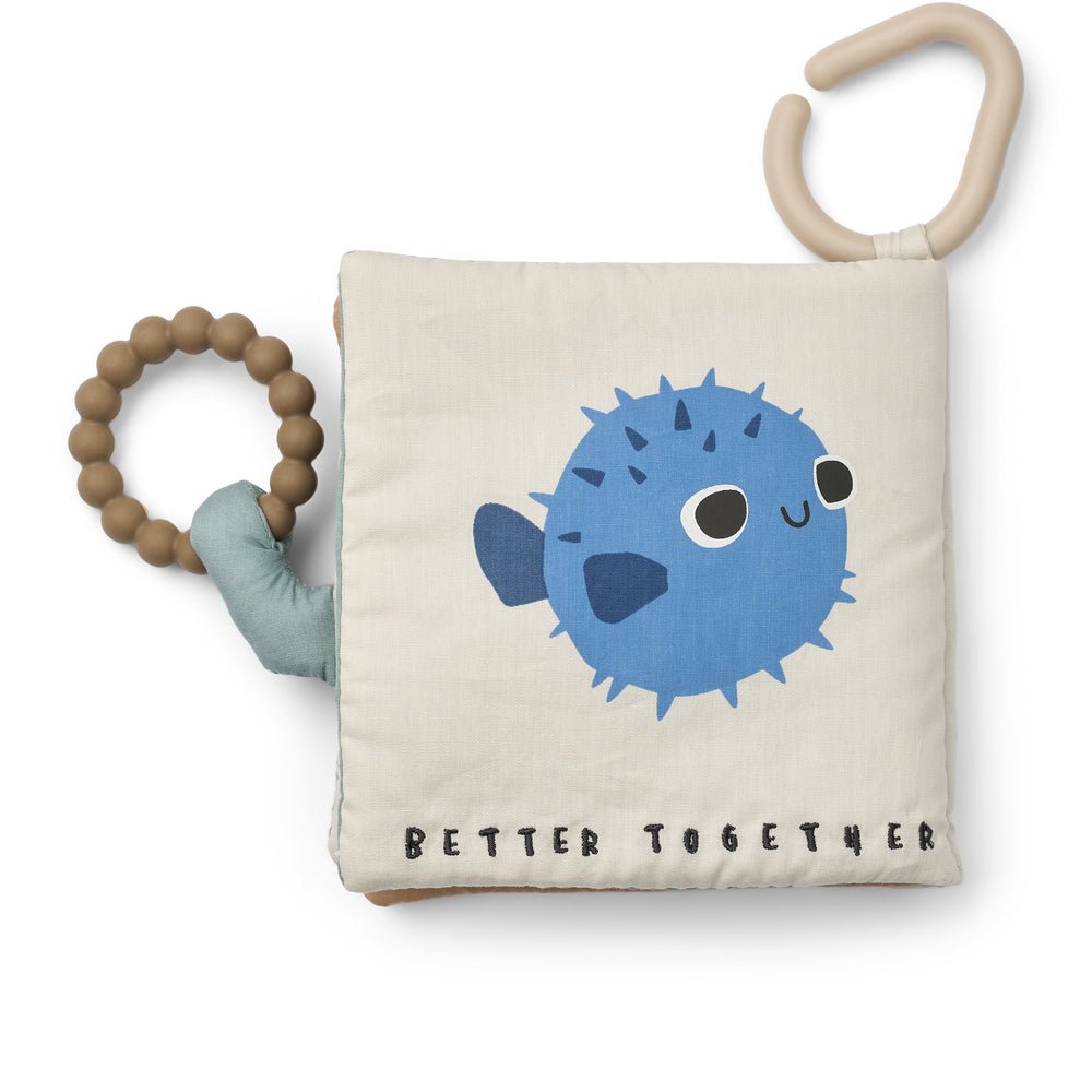 Liewood | Fey Stoffen Babyboekje | Around the World - 5715493533083