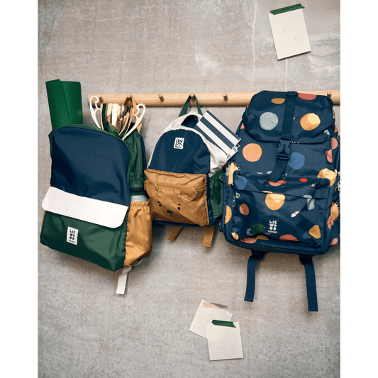 Liewood | Lennon School Rugzak | Garden Green Multimix - 5715493559632