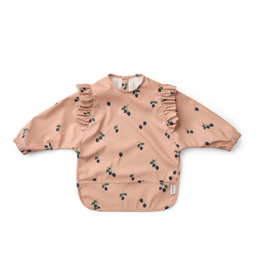 Liewood | Merle Ruffle Slabber Mouwen | Berry - 5715493492496