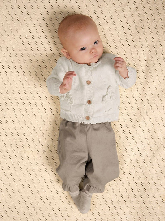 Lil' Atelier | Doreen Wide Twill Pants | Oxford Tan - 5715865927649