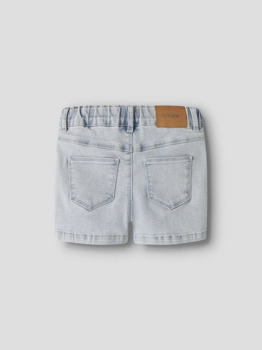 Lil' Atelier | Frances Shorts | Light Blue Denim - 5715870788983