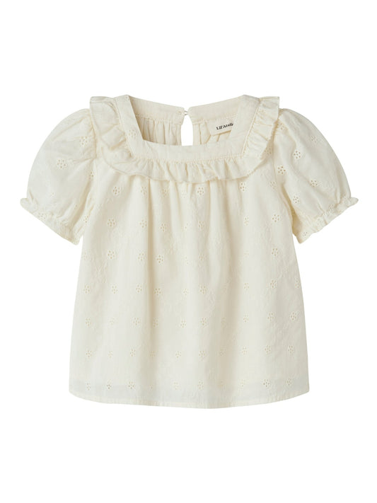 Lil' Atelier | Hosa Loose Shirt | Coconut Milk - 5715866136217