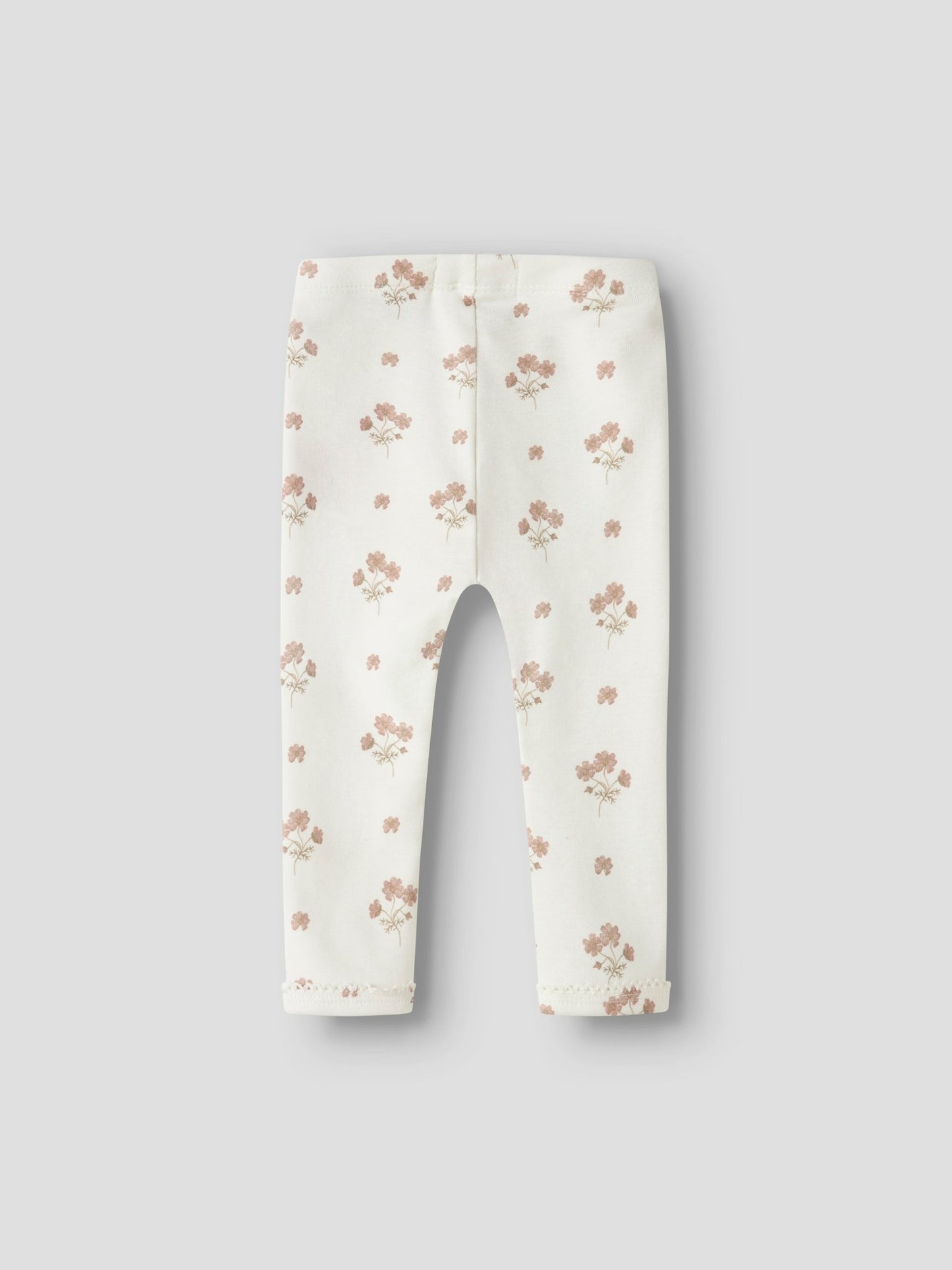 Lil Atelier | Layo Sin Slim Legging | Coconut Milk Pink Flower - 5715829603718