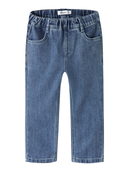 Lil' Atelier | Obello Loose Jeans | Dark Blue Denim - 5715905166526