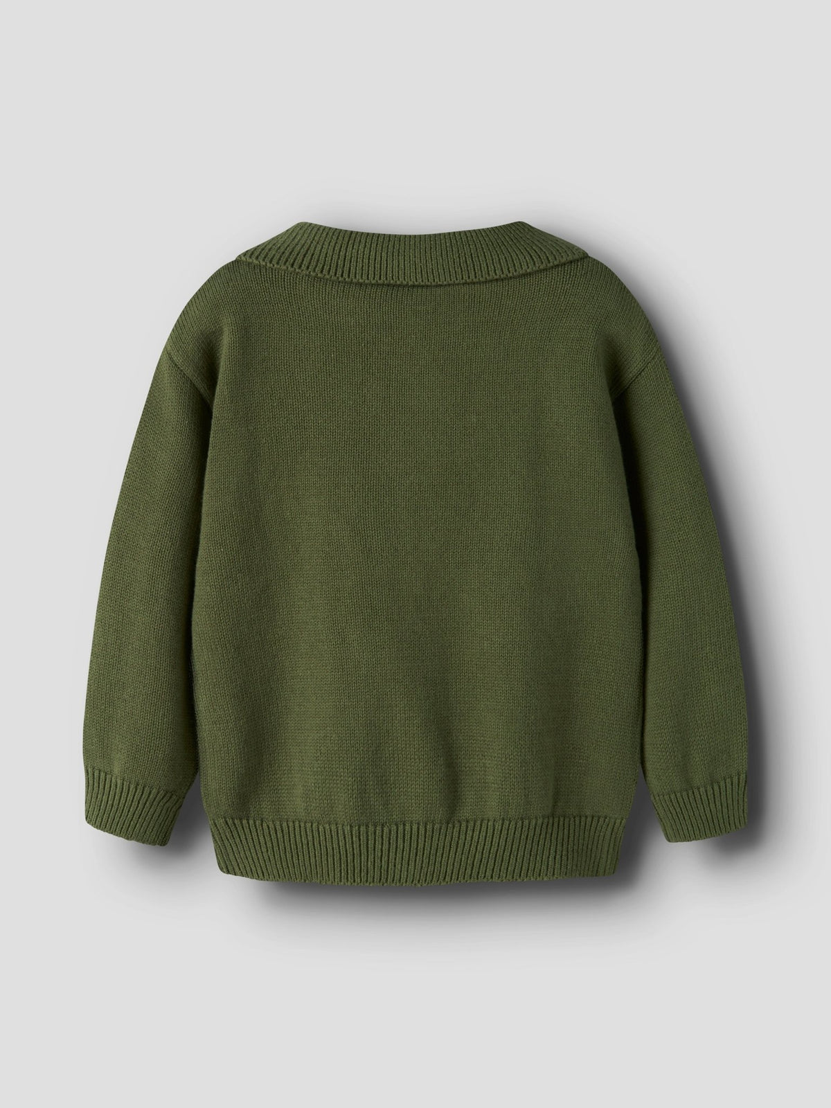 Lil' Atelier | Olo Gebreide Polo | Cypress - 5715905448332