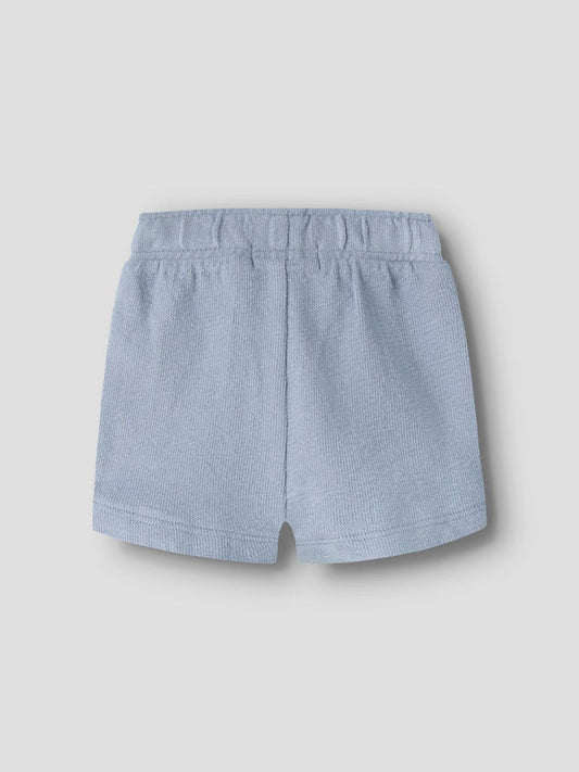 Lil'Atelier | Dias Loose Sweat Shorts Baby | Dusty Blue - E5715866121695