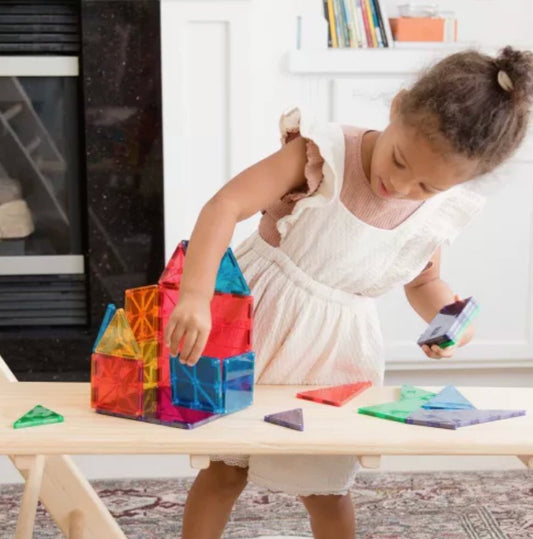 Magna - Tiles | Clear Colors Magnetische Tegels | 32 stuks | Multi Color -