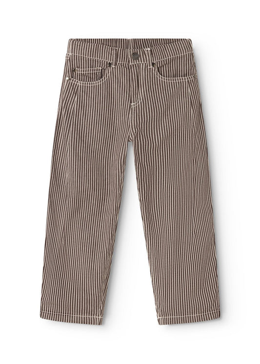 MarMar | Pando Soft Denim | Dark Brownie Stripe -