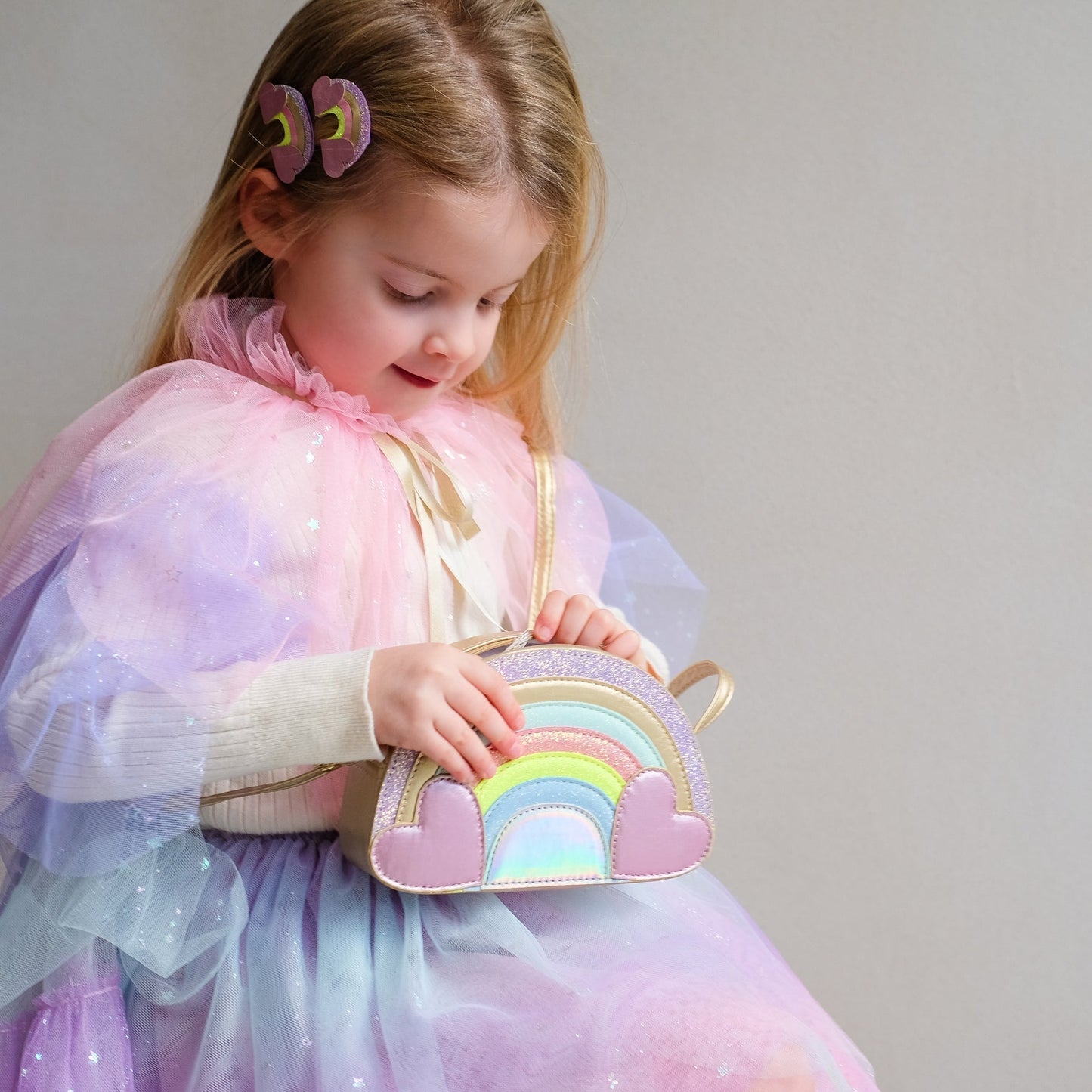 Mimi & Lula | Schoudertas Rainbow -