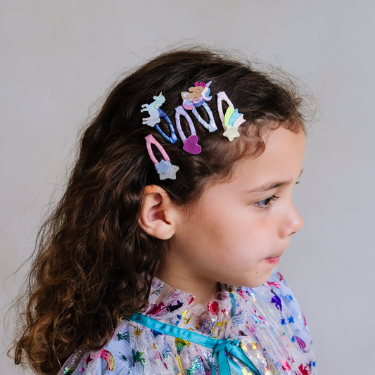 Mimi & Lula | Unicorn Mini Hair Clips -