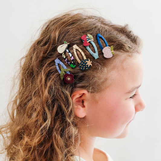 Mimi & Lula | Winter Fruits Mini Hair Clips - 192063-23