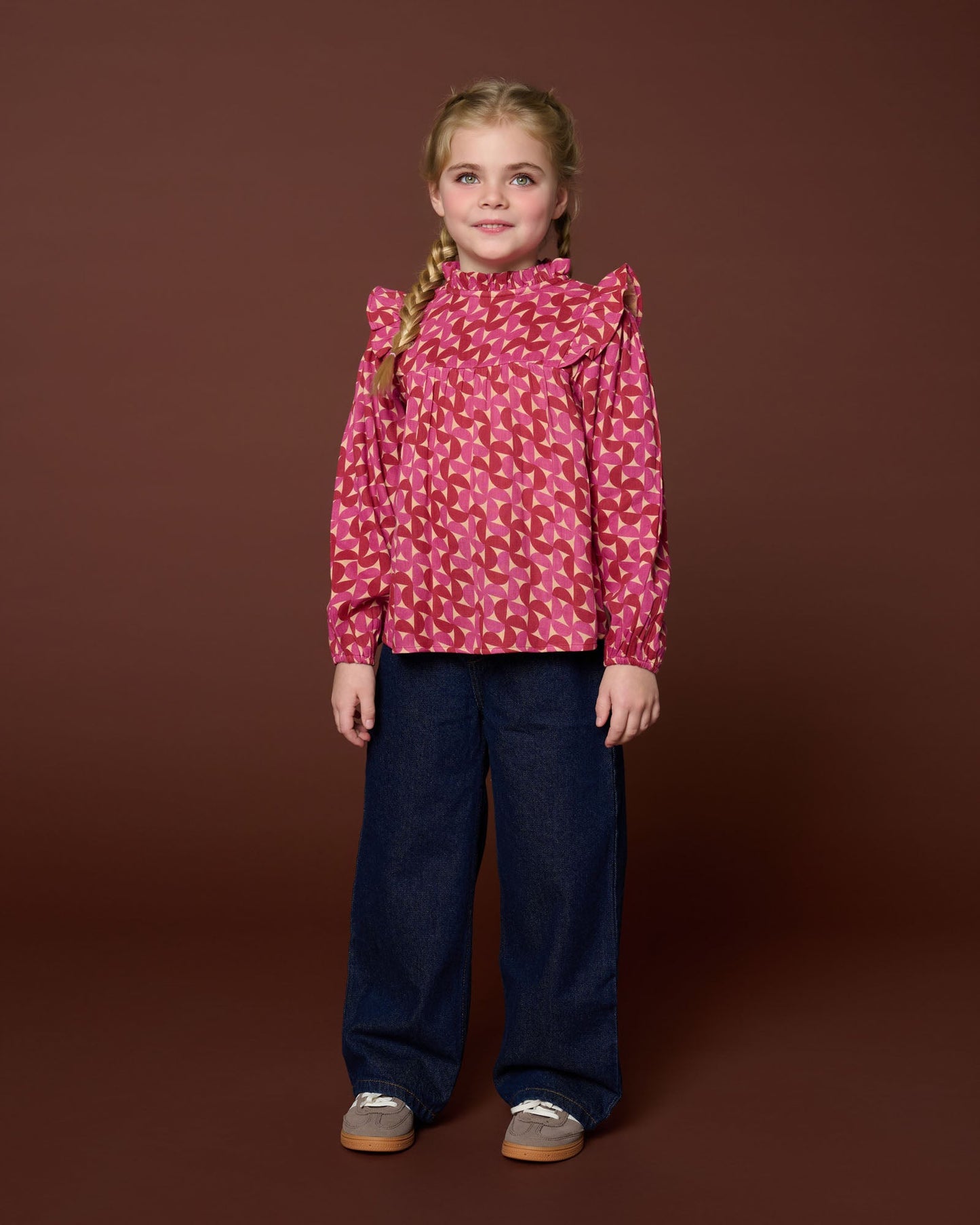 Petit Blush | Nina Blouse Grafic | Multi Color - 6152103346388
