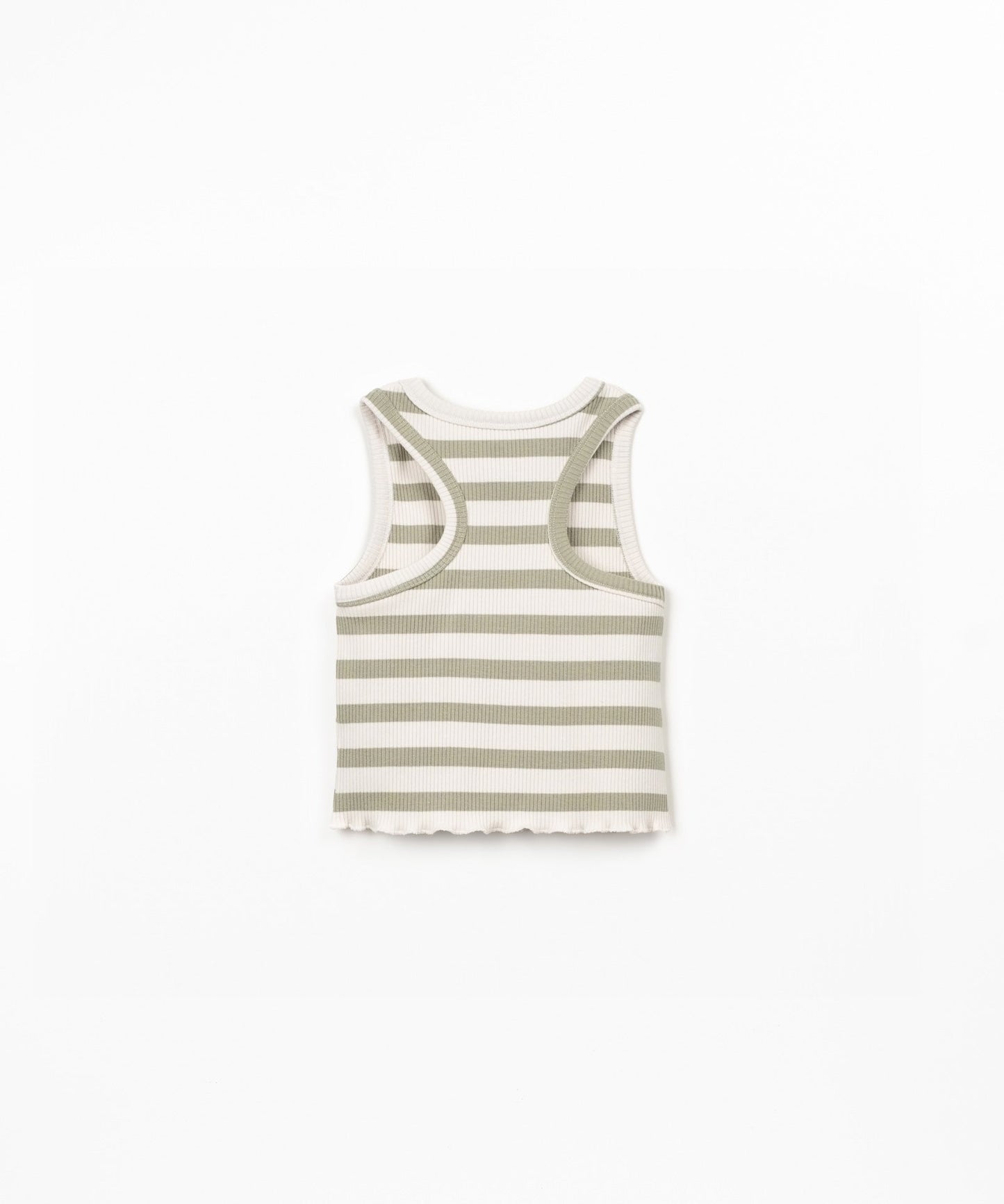Play Up | Gestreepte Rib Top | Texture -