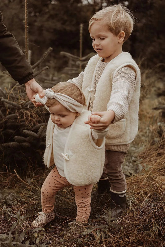 We Are Wovens | Wollen Bodywarmer | Flat White - 7442915399344
