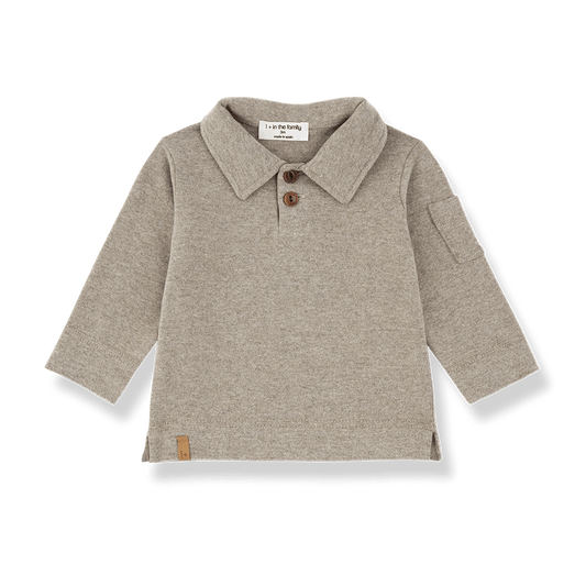 1+ In The Family | Longsleeve Polo Osimo | Canapa - 