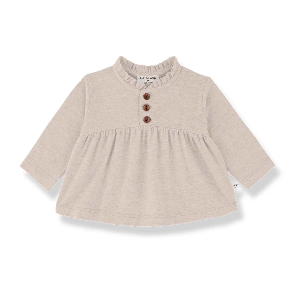 1+ In The Family | Longsleeve Puglia | Nude -