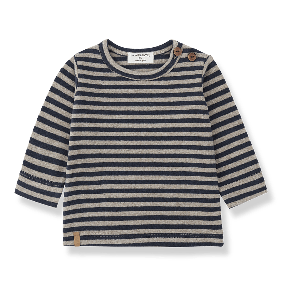 1+ In The Family | Longsleeve Varese | Blauw -