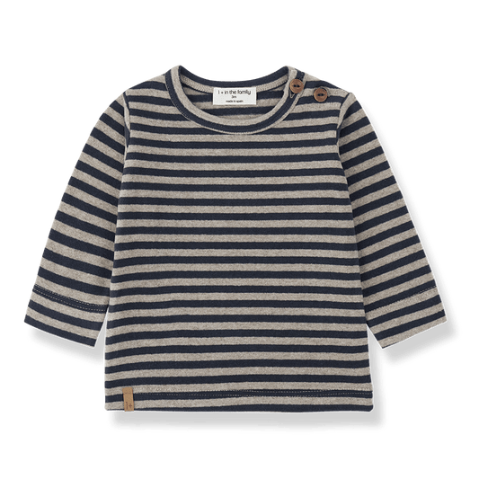1+ In The Family | Longsleeve Varese | Blauw - 
