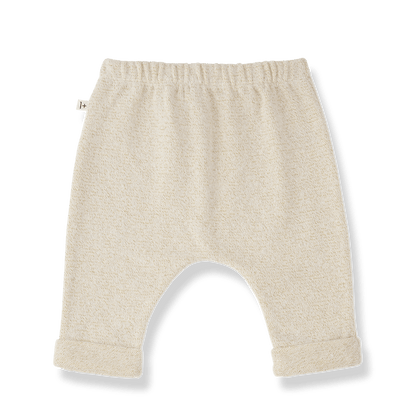 1+ In The Family | Newborn Broek Gordes | Ecru -