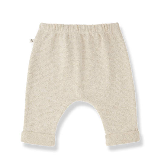 1+ In The Family | Newborn Broek Gordes | Ecru - 