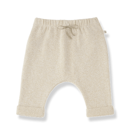 1+ In The Family | Newborn Broek Gordes | Ecru -