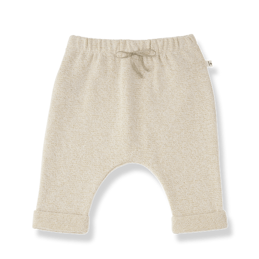 1+ In The Family | Newborn Broek Gordes | Ecru - 