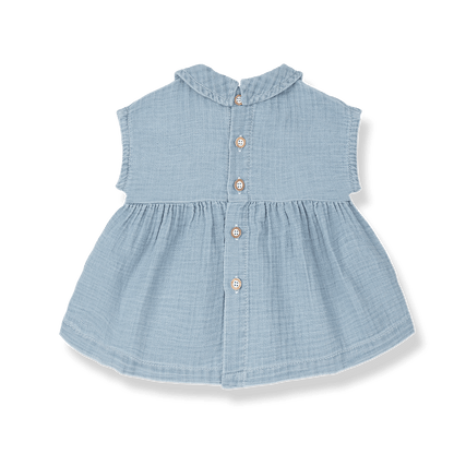 1+ In The Family | Newborn Jurk Arcadia | Denim - 