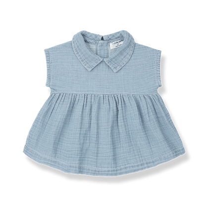 1+ In The Family | Newborn Jurk Arcadia | Denim - 