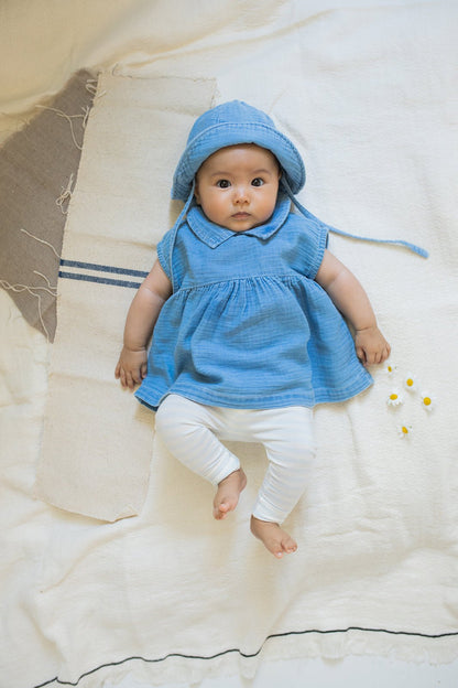 1+ In The Family | Newborn Jurk Arcadia | Denim - 