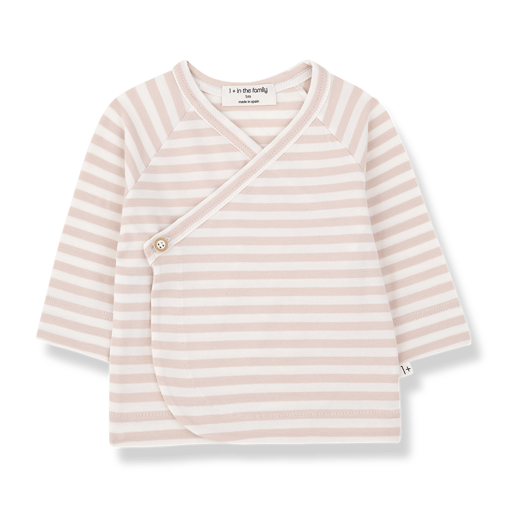 1+ In The Family | Newborn Overslag Longsleeve Idara | Blossom - 