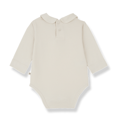 1+ In The Family | Newborn Romper Annette | Ecru -