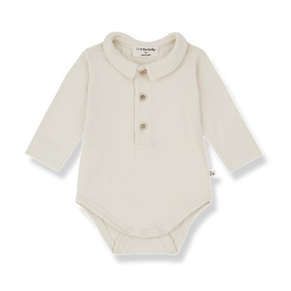 1+ In The Family | Newborn Romper Lyon | Ecru -