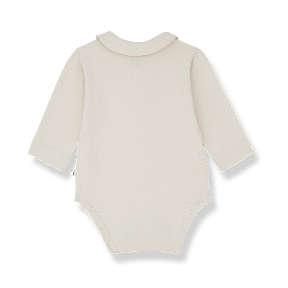 1+ In The Family | Newborn Romper Lyon | Ecru -