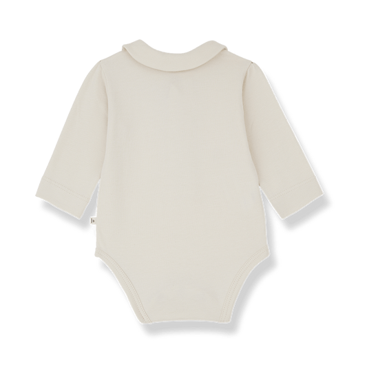 1+ In The Family | Newborn Romper Lyon | Ecru -