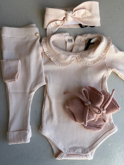 1+ In The Family | Newborn Romper Nina | Blossom - 42623818