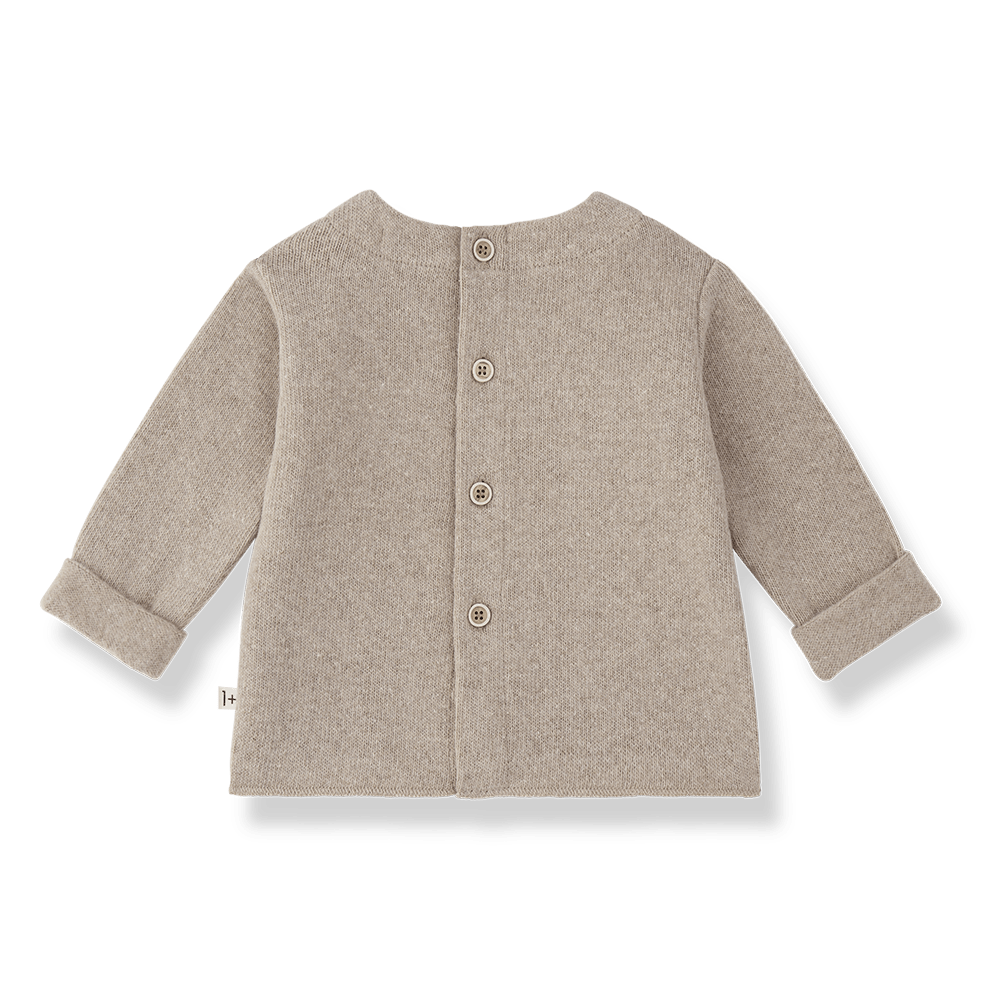 1+ In The Family | Newborn Trui Brantes | Beige -