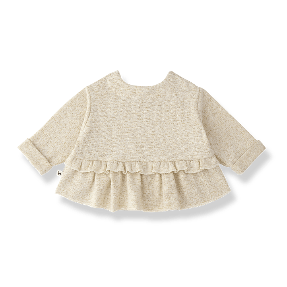 1+ In The Family | Newborn vestje Dinan | Ecru - 