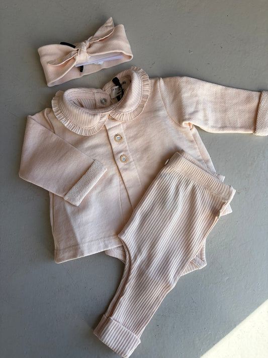 1+ In The Family | Newborn vestje Salonica | Blossom - 98331722